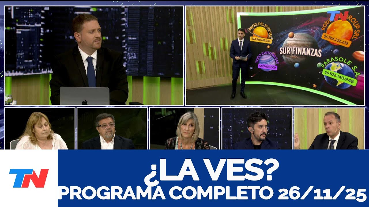 ¿LA VES? I Programa Completo, 26/11/25