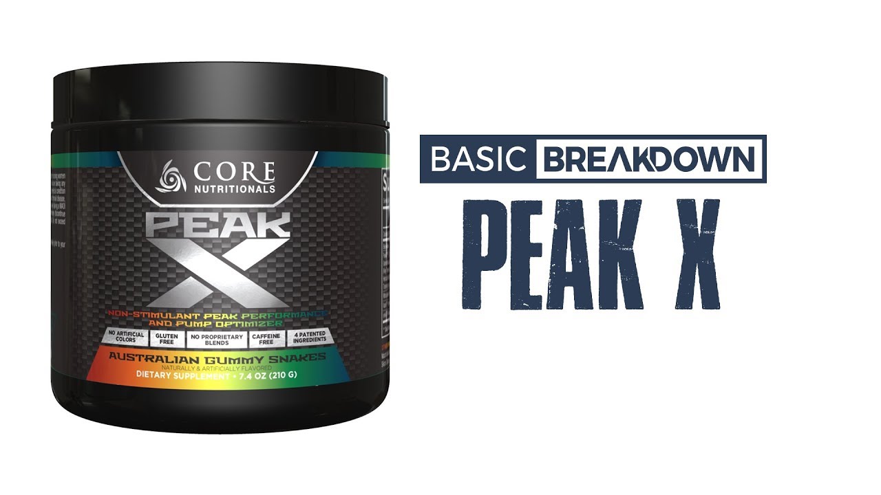 Core Nutritionals Peak X Supplement Review | Basic Breakdown