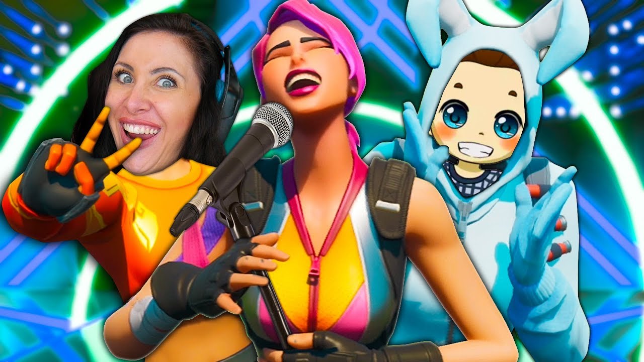 Fortnite M&auml;dchen haut uns mit ihrer Stimme um! The Voice of Fortnite 🎤