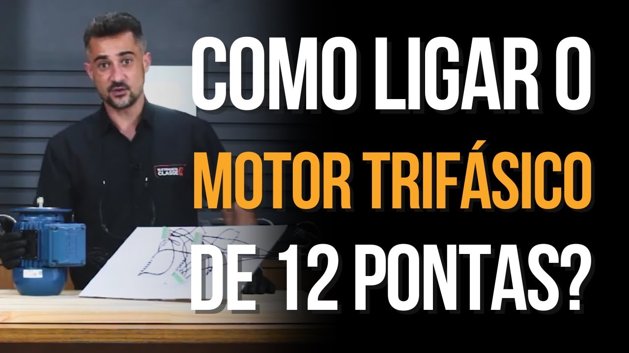 Como ligar um motor trifásico de 12 pontas? | Na prática