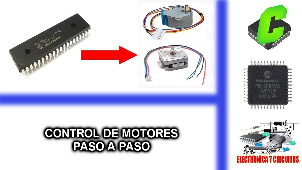 28.- CURSO MICROCONTROLADORES PIC - CONTROL DE MOTOR PASO A PASO