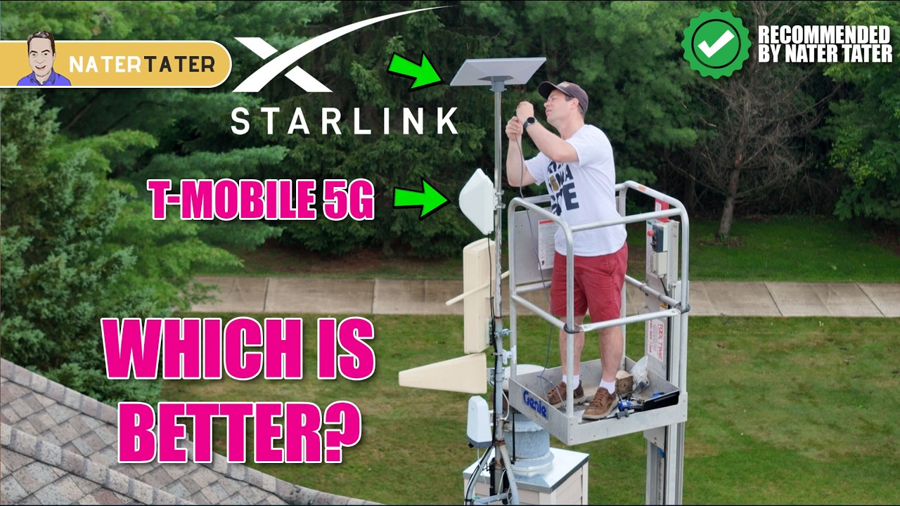 ✅ Я заменил домашний 5G-интернет на Starlink. (Я ошибся?)