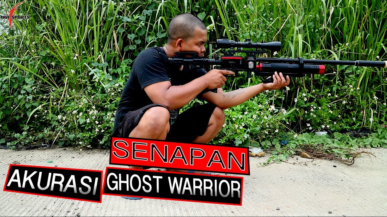 Tes Akurasi Senapan Angin PCP Ghost Warrior dan Harga senapan angin PCP terganas dan terkuat