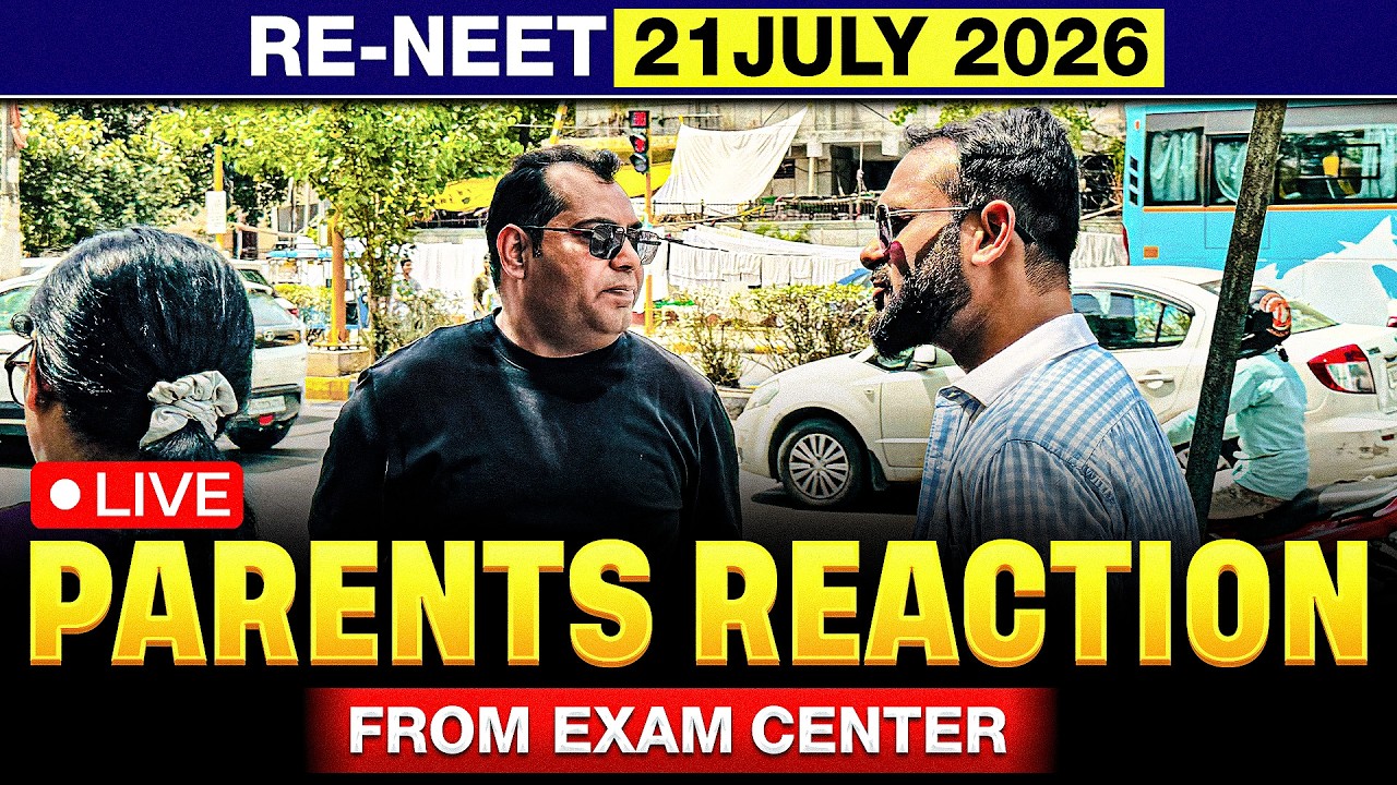 RE-NEET 2026 LIVE🔥| Parents Reaction from Exam Center😱