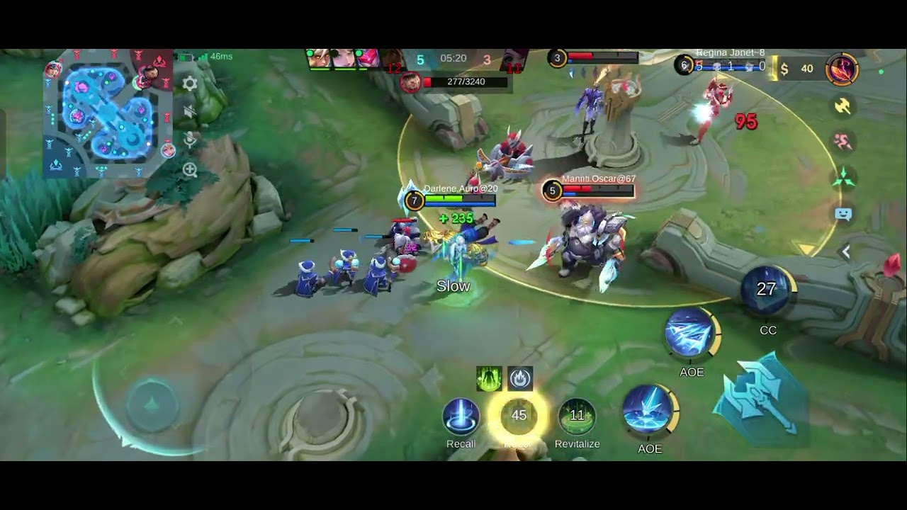 Mobile legends# gaming jeet ka antim showdown enemy ko maar ke Jeet hasil ki victory gameplay,🥳🤠