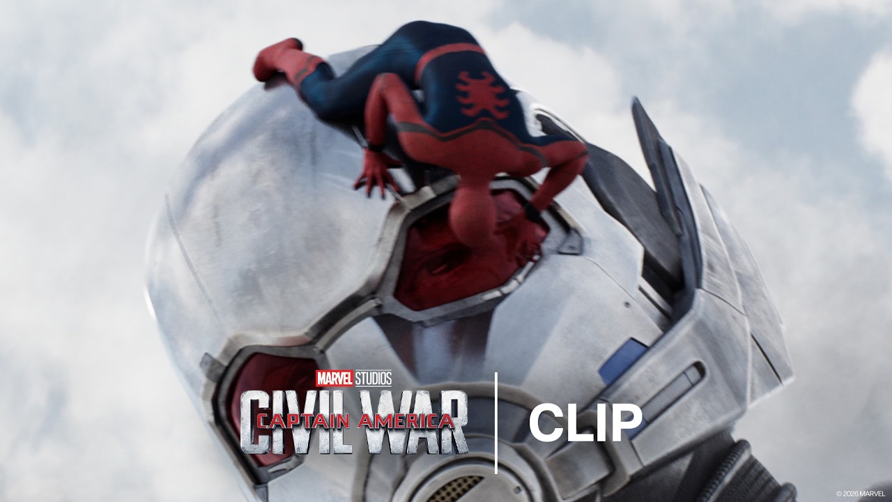 Spider-Man and Team Iron Man Fight Ant-Man | Captain America: Civil War | Official Clip
