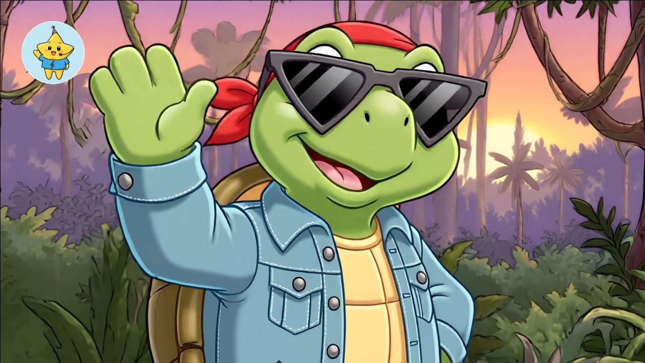 Schildkröte Cool 🐢 | Kinderlied über Entspannung & eigenes Tempo | Lumis Liederwelt