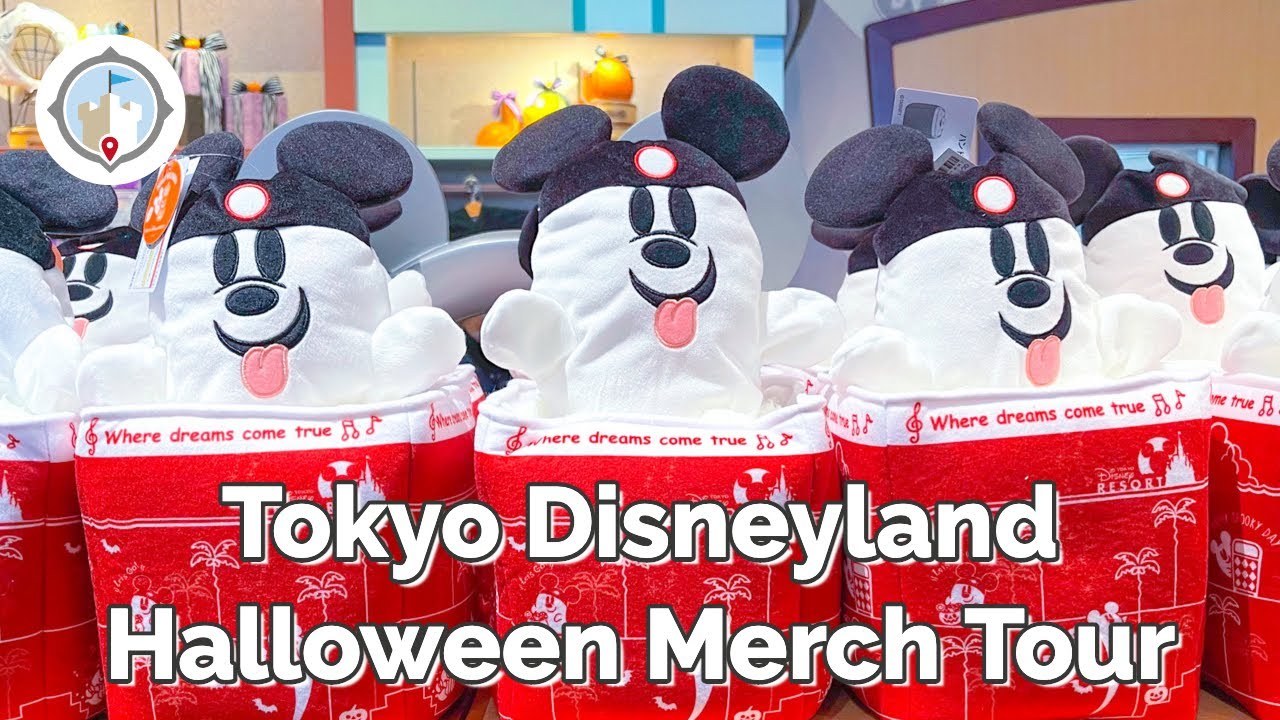 Disney World Merchandise at Tokyo Disney Resort!? | Tokyo Disneyland Halloween 2021 Merchandise Tour