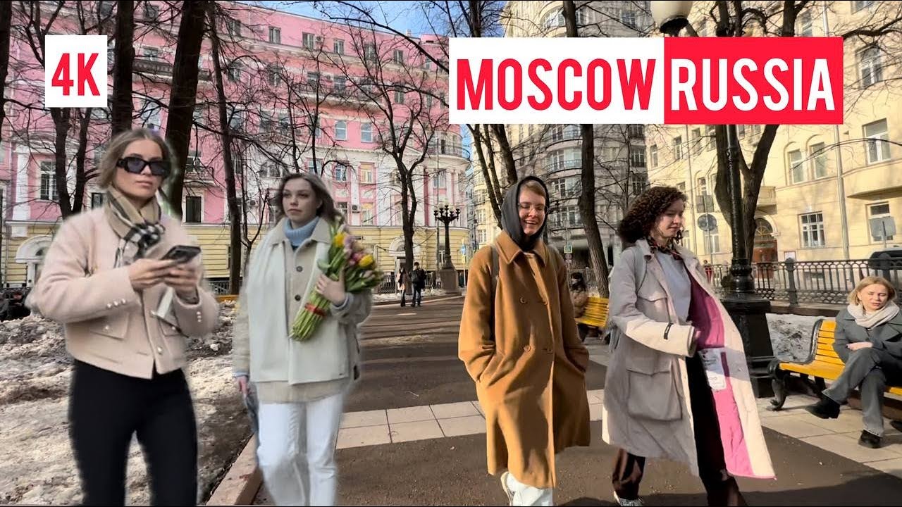 🔥 4K HDR | Walking Moscow 2024 | The Best City In The World | Russia Walk Сity Tour