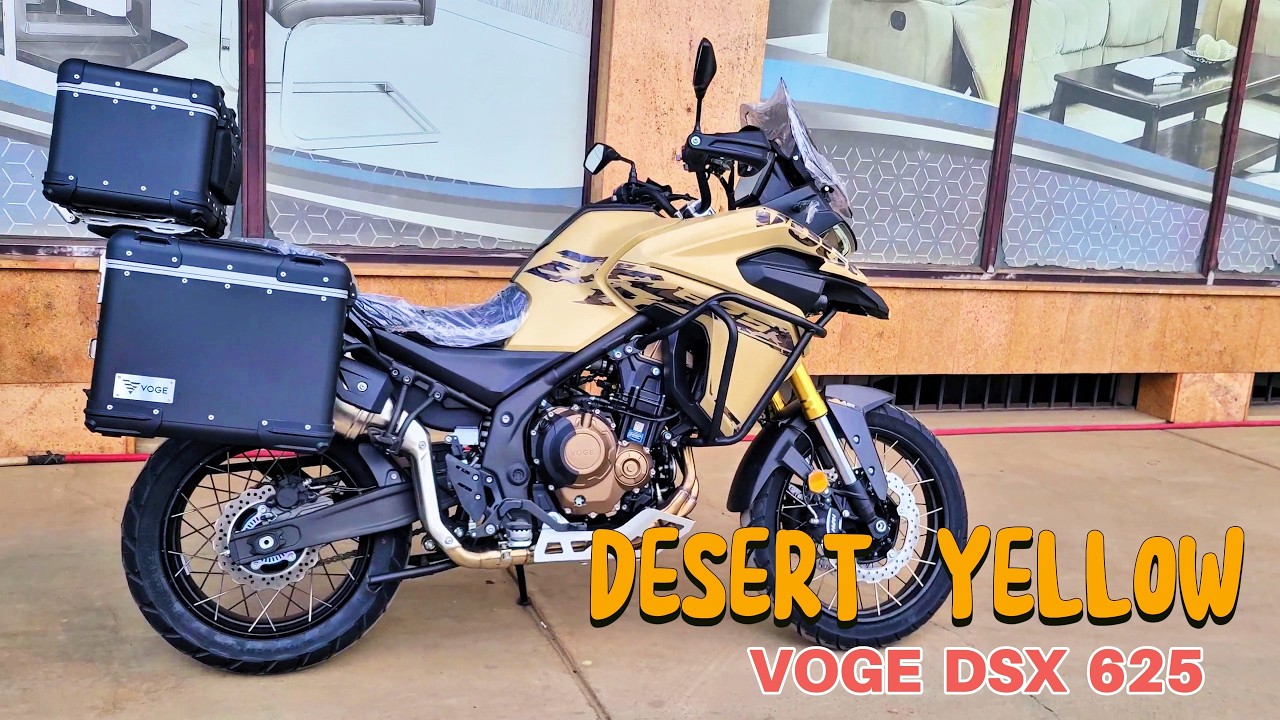 Первые впечатления от Desert Yellow Voge DSX 625