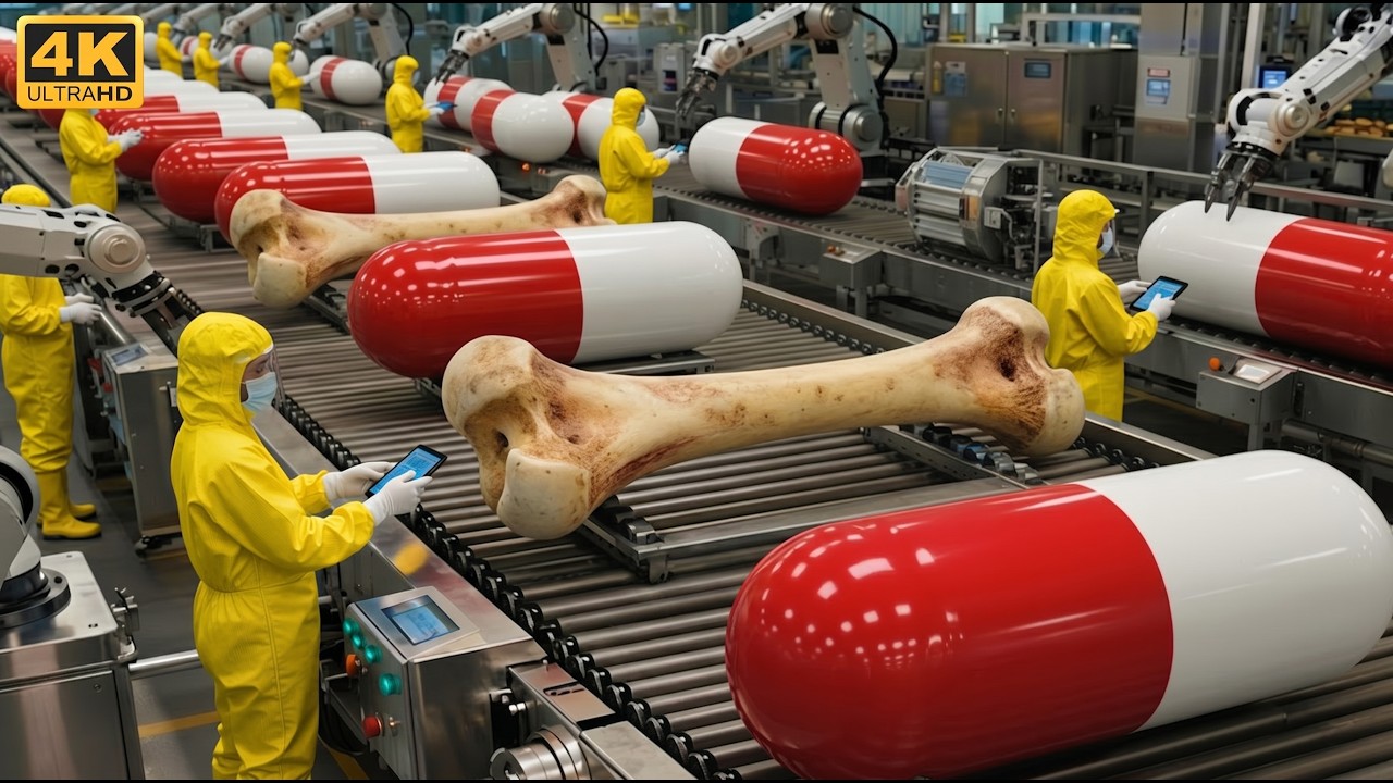 How Medicine Capsules Are Made from Animal Bones (Full Process)
