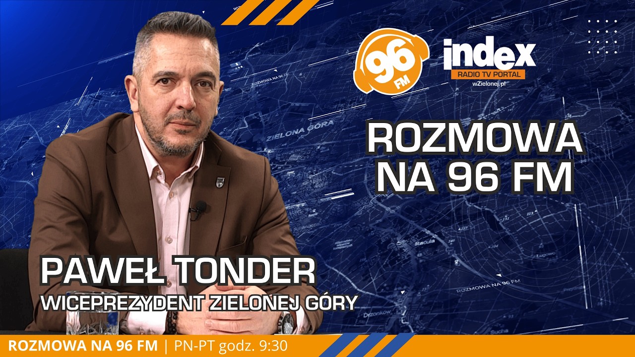 Nowa konstrukcja Ronda św. Urbana w Zielonej Górze totalną klapą? ROZMOWA NA 96FM - PAWEŁ TONDER
