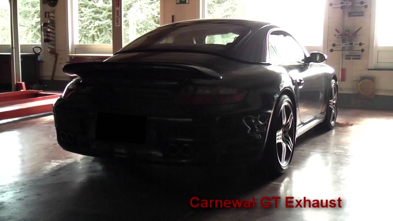 Porsche 997 Turbo with Carnewal GT Exhaust