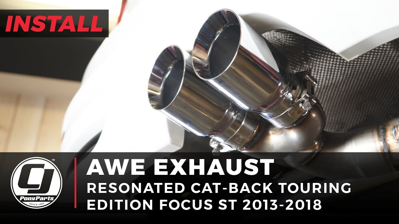 Focus ST Install: AWE 3 Inch Stainless Steel Touring Edition Resonated Cat-Back Exhaust System