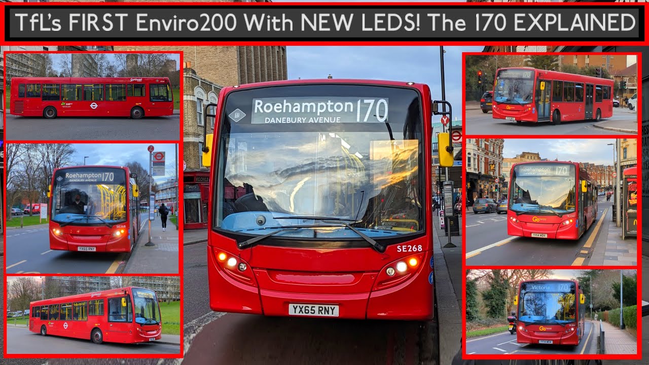 TfL's ONLY Diesel Bus With NEW REFITTED LEDs! Route 170's NEW ALLOCATION EXPLAINED (London Buses)