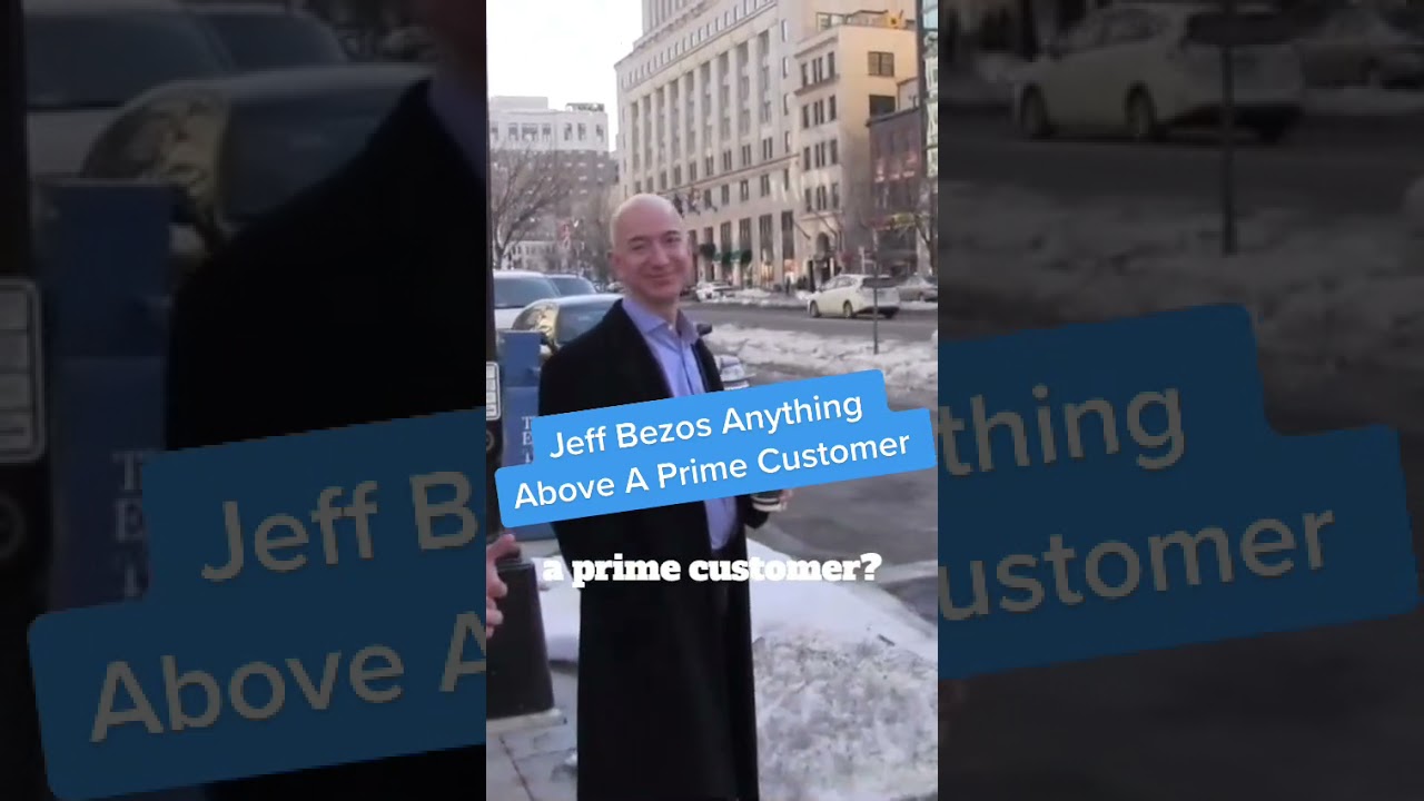 Jeff Bezos On The City Streets