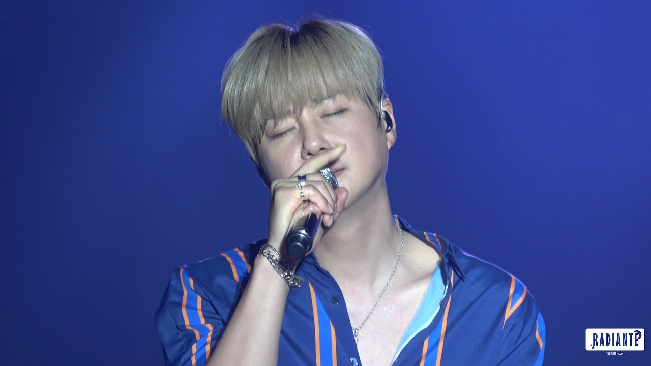 181124 신화 홍콩콘서트 [4K] -  Midnight Girl  (신혜성 )
