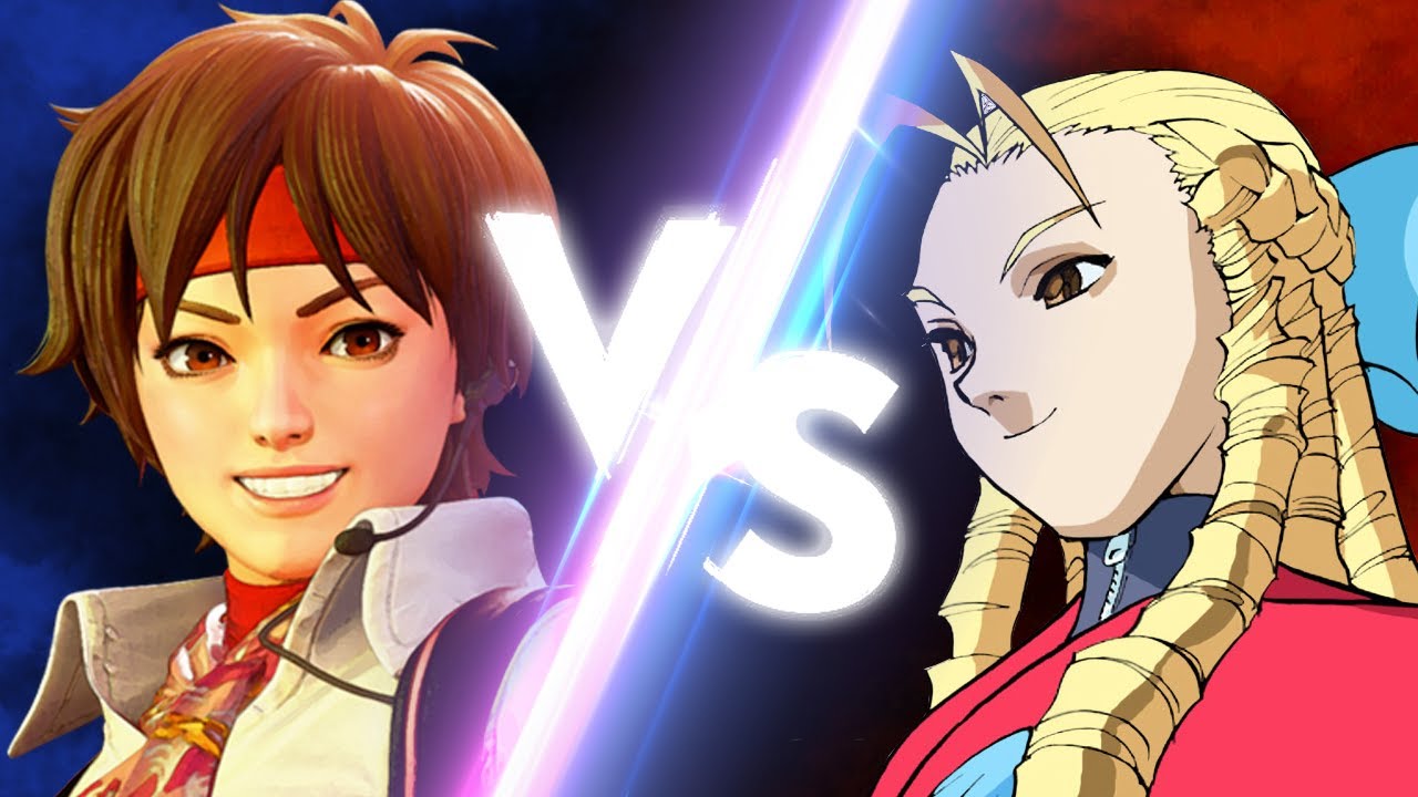 Street Fighter fan animation - Sakura vs Karin