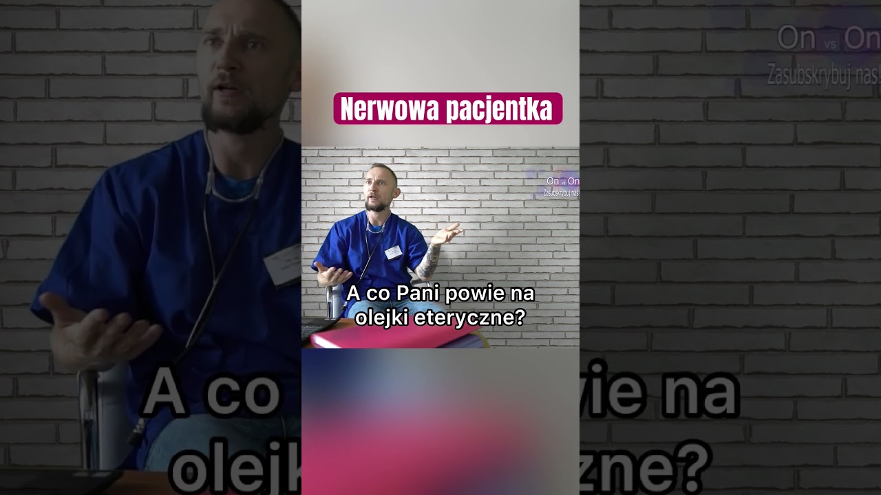 Nerwowa pacjentka #polskihumor #śmieszne #comedy #humor #funny #suchar #dc #foryou #pacjent #gagi