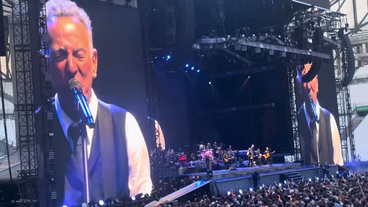 Bruce Springsteen « Murder Incorporated » & « Long Walk Home » live @ Marseille - 31/05/2025