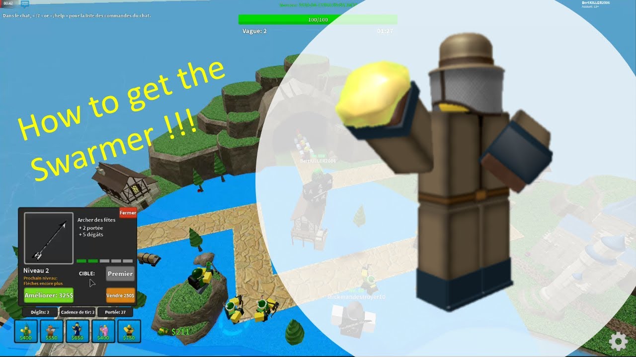 How To Get The Swarmer - Tower Defence Simulator - [Roblox]