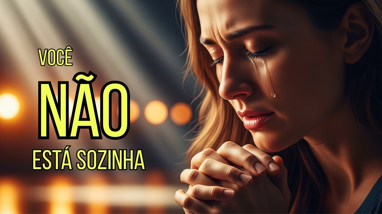 Ninguém Viu Seu Sofrimento… Mas Deus Te Abraça Agora | Louvor  Para Quem Não Consegue Orar