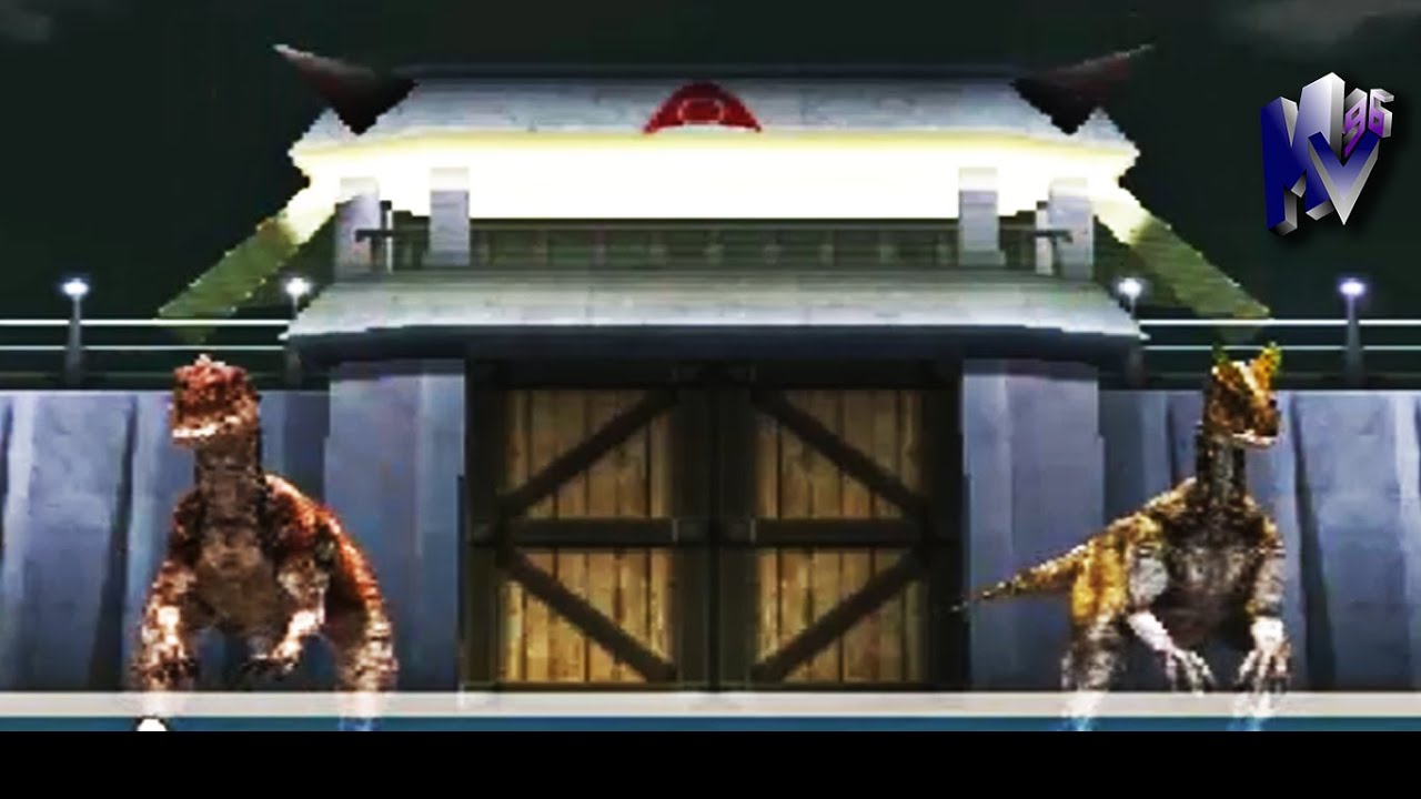 Dinosaur King Arcade Game 古代王者恐竜キング Monolophosaurus and Dilophosaurus VS Alpha Fortress Hard Mode