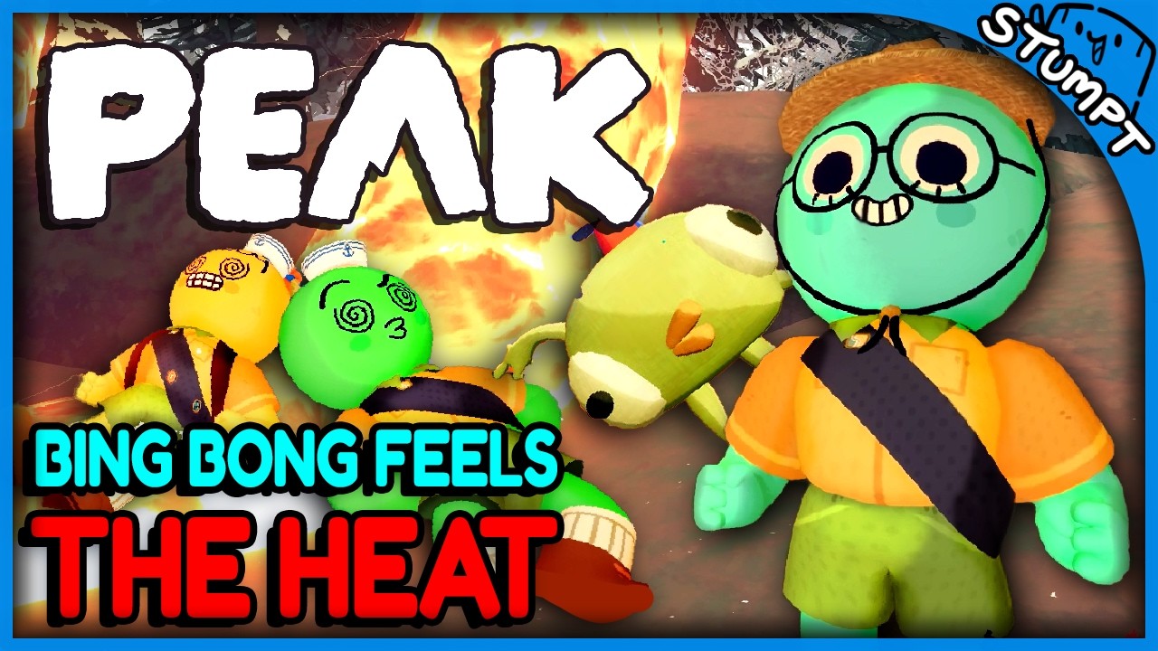 Bing Bong's Icy Adventure - PEAK 4-Player Gameplay