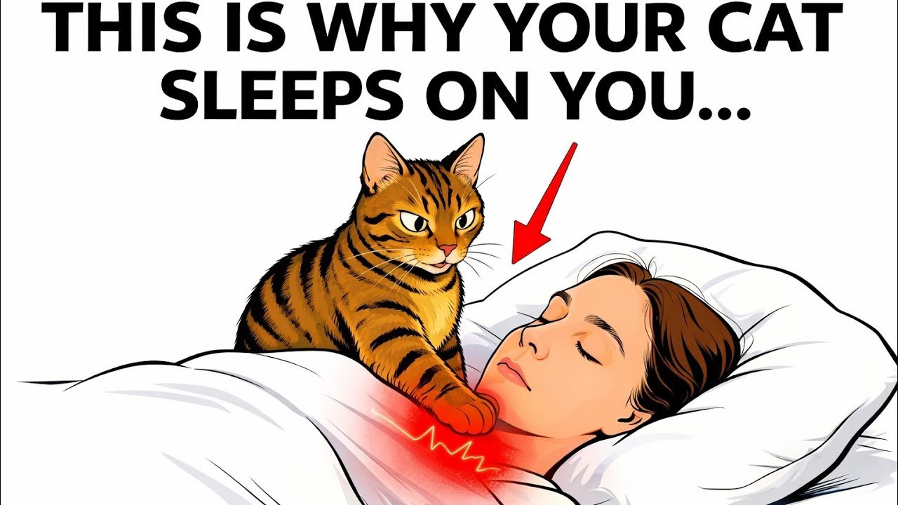 This Is Why Your Cat Sleeps On You…