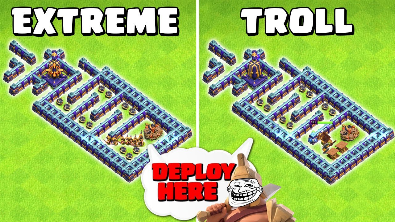 100 Barbarians vs 1 Barbarian King Challenge