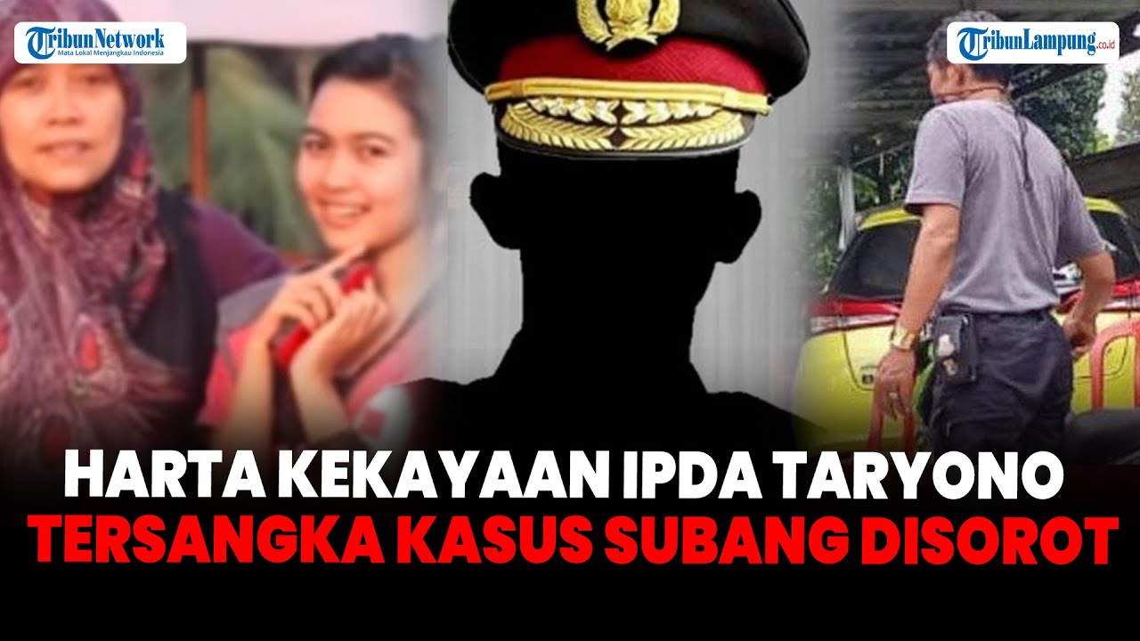 Harta Kekayaan Ipda Taryono Tersangka Baru Kasus Subang Jadi Sorotan