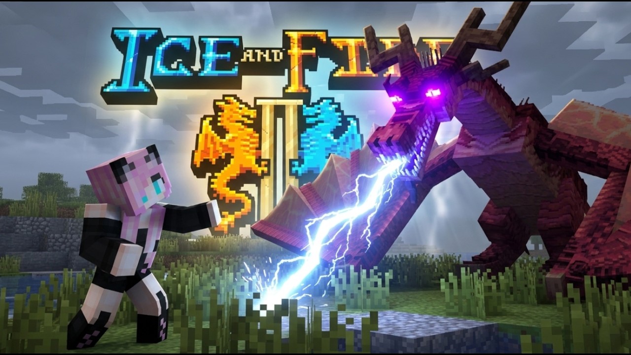 НОВЫЕ ДРАКОНЫ В ICE AND FIRE 2//НОВОСТИ МОДА ЛЁД И ПЛАМЯ 2//МАЙНКРАФТ МОДЫ