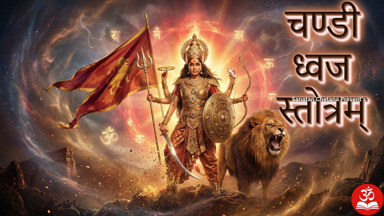 🚩 Chandi Dhwaja Stotram | चण्डीध्वजस्तोत्रम् | Mantra for Absolute Victory (शत्रु विजय)