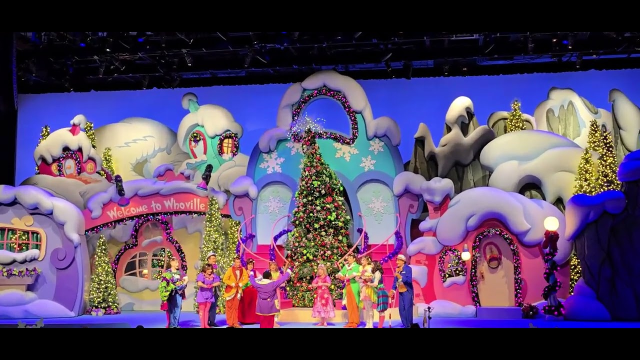 Universal Orlando Grinchmas Show 2024