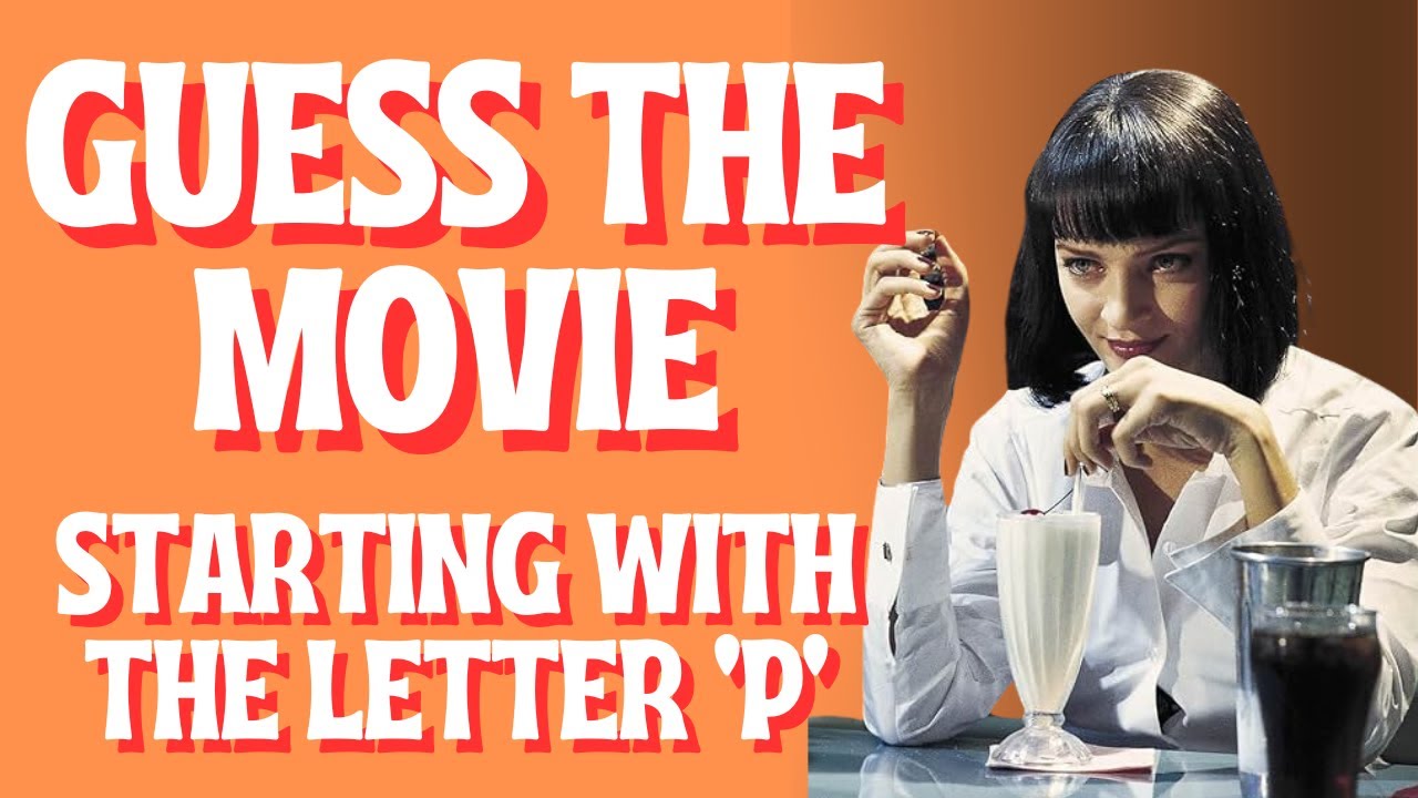 Can you Name all these Movies Starting with the Letter 'P' | Picture Quiz | 75 Films to Guess
