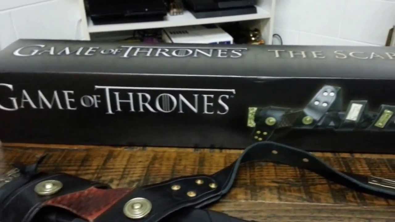 Robb Stark's Scabbard Valyrian Steel