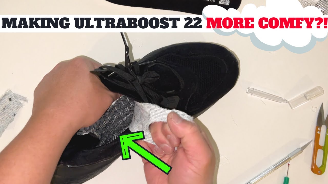 Making The adidas UltraBOOST 22 MORE Comfortable?! IT WORKED.☁😵