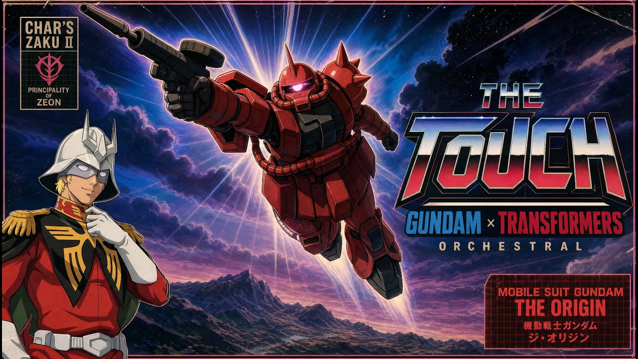 The Touch | Gundam The Origin's Char The Red Comet (Orchestral)