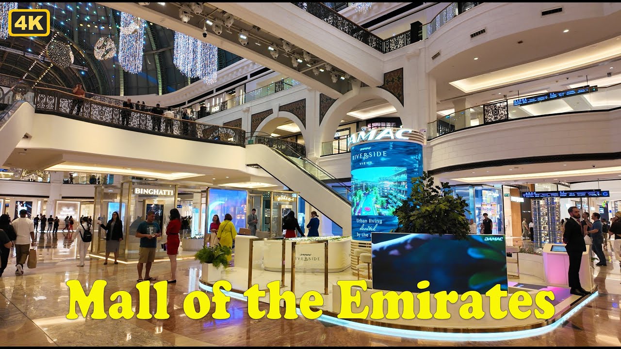 Mall of the Emirates Ramadan Night Walk | Dubai Shopping & Decorations 2025 🌙✨