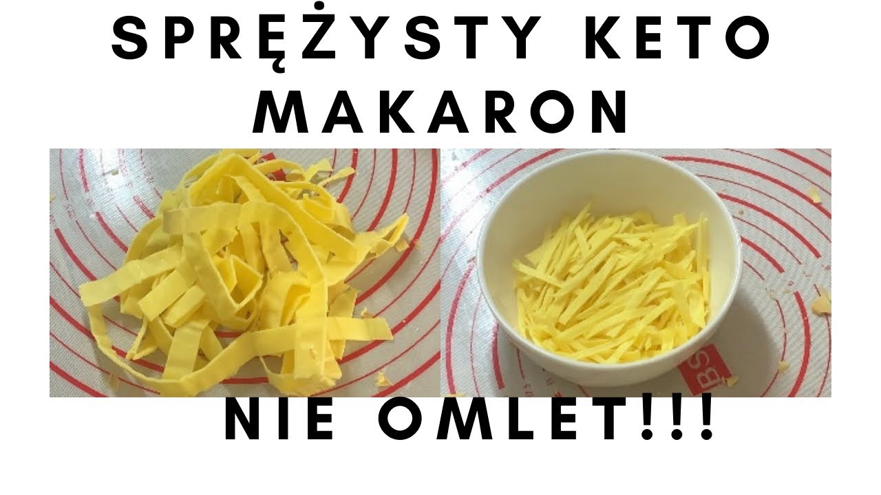 KETO makaron.
