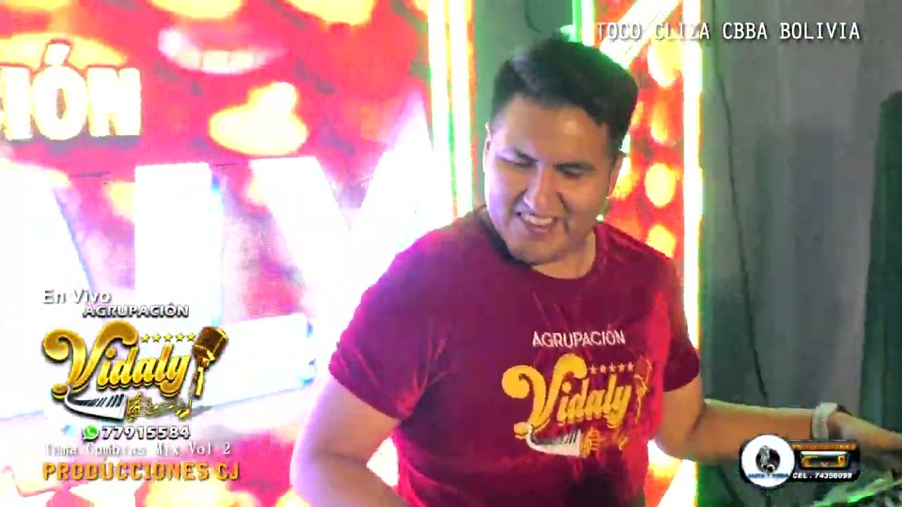 CUMBIAS MIX VOL 2   AGRUPACION VIDALY EN VIVO 2026