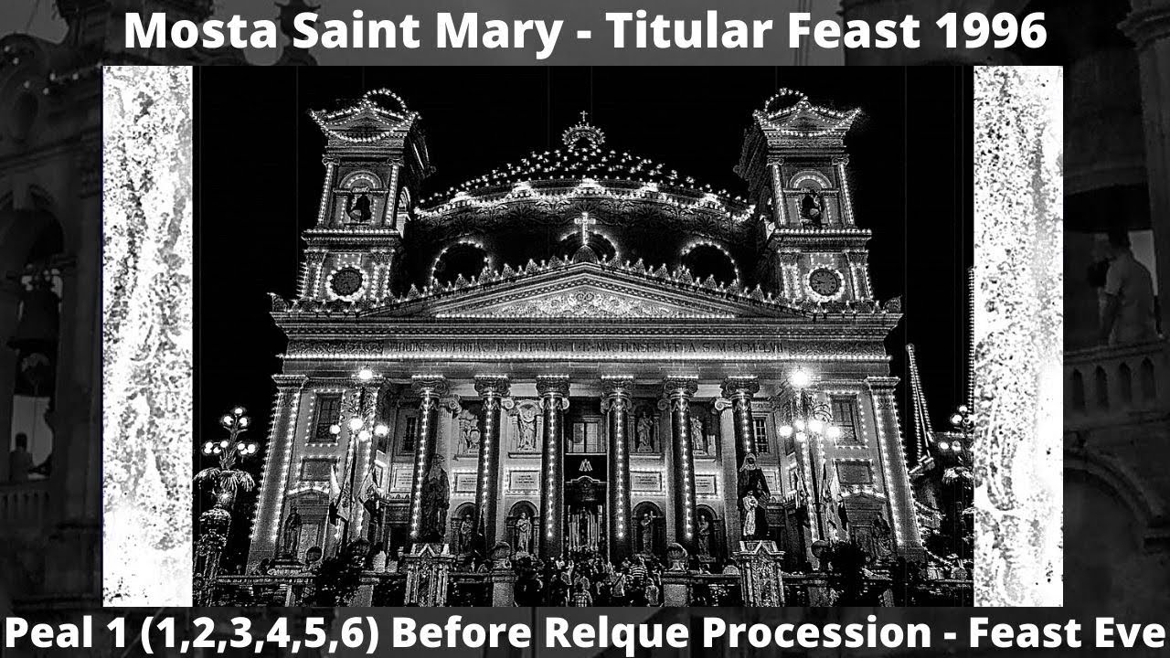 Mota 1 (1996 - 1,2,3,4,5,6) - Mosta Santa Marija - Festa Titulari - 5/6 Qniepen