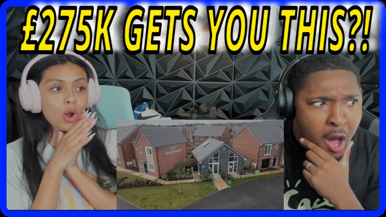 American Reacts to What a &pound;275k British Home Looks Like - UK House Tour