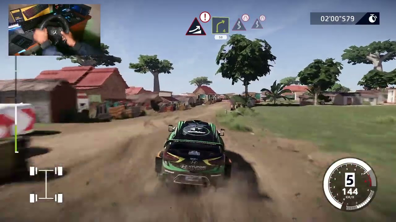 VW OFFLOAD RALLY WRC10 Gamaplay driving |Logitech g29 Amature 