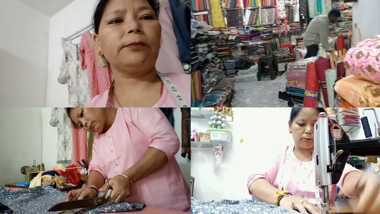 CHUPA STITCHING IN MY WAY👘 #tibetanvlogger #tseringchoedon #dailyvlogs
