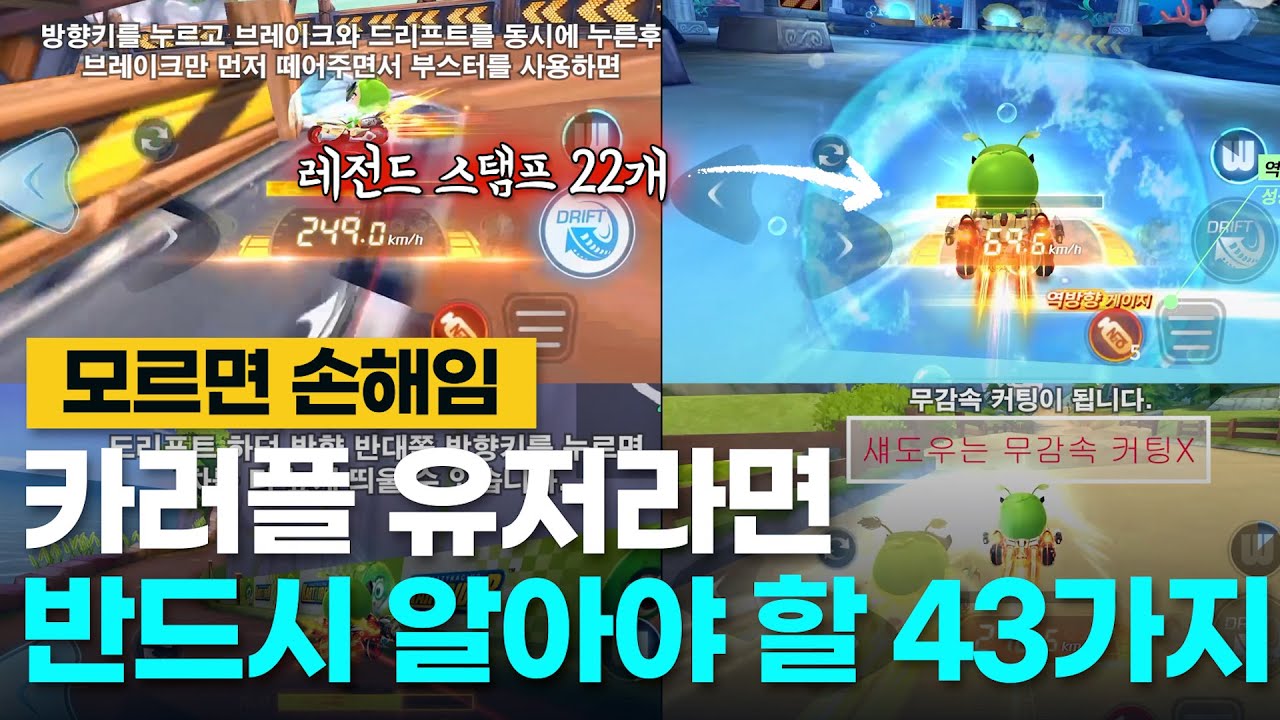 카러플 꼭 알아야 할 43가지