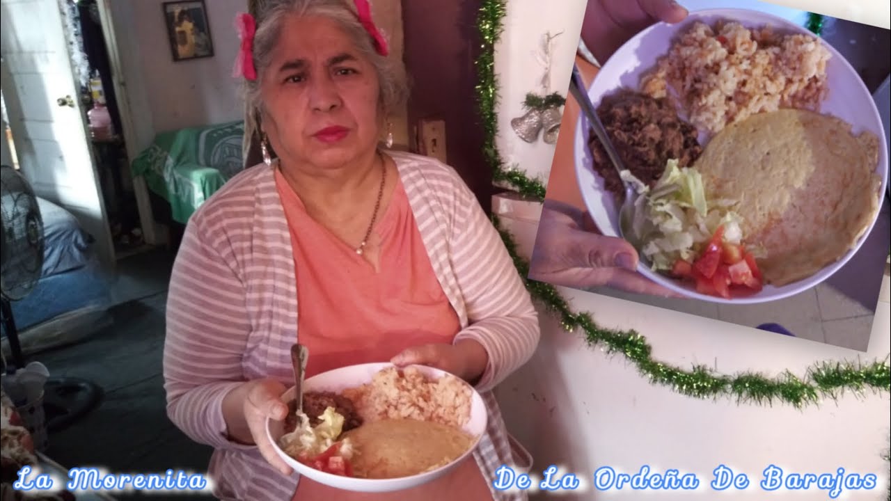 Tortillas de mazeca revueltas con huevo