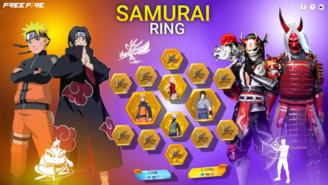 Zombie Samurai Bundle Return💥Naruto Return Event🤯🥳| Free Fire New Event l Ff New Even
