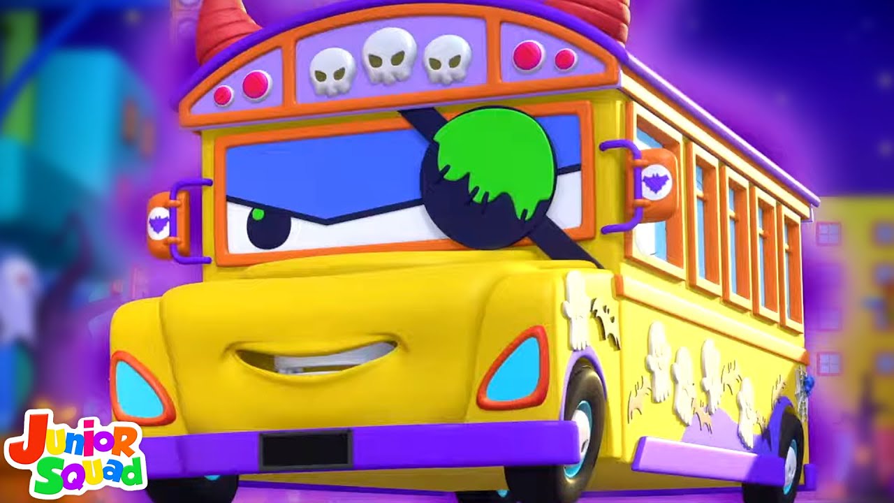 Scary School Bus & More Kids Halloween Songs & Rhymes by Junior Squad