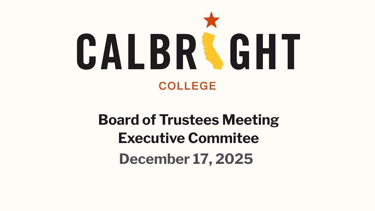 Board of Trustees Executive Committee Meeting - December 17, 2025